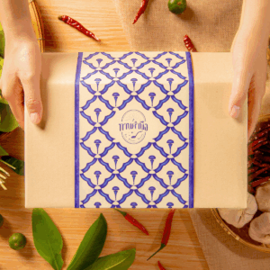 gift house thai style holding box